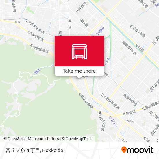 富丘３条４丁目 map