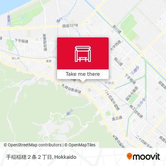 手稲稲穂２条２丁目 map