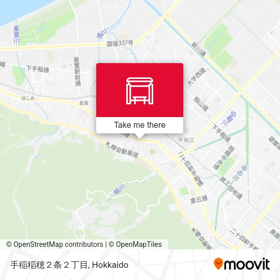 手稲稲穂２条２丁目 map