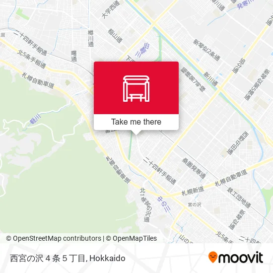 西宮の沢４条５丁目 map