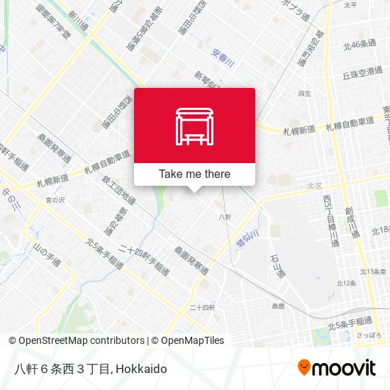 八軒６条西３丁目 map