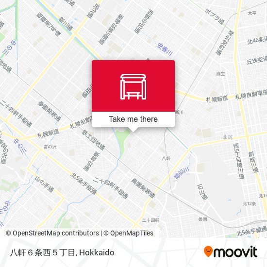 八軒６条西５丁目 map