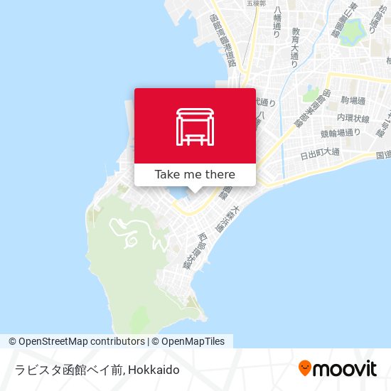 ラビスタ函館ベイ前 map