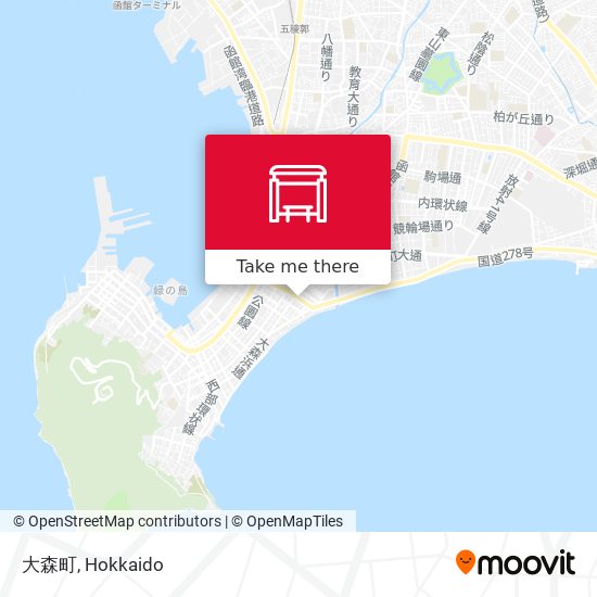 大森町 map