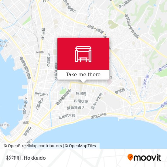 杉並町 map