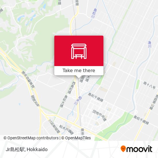 Jr島松駅 map