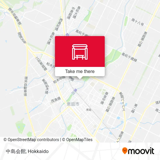 中島会館 map