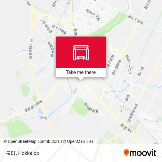 泉町 map