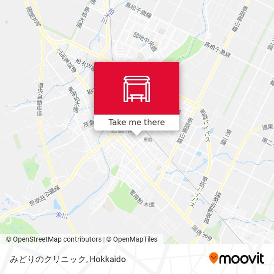 みどりのクリニック map