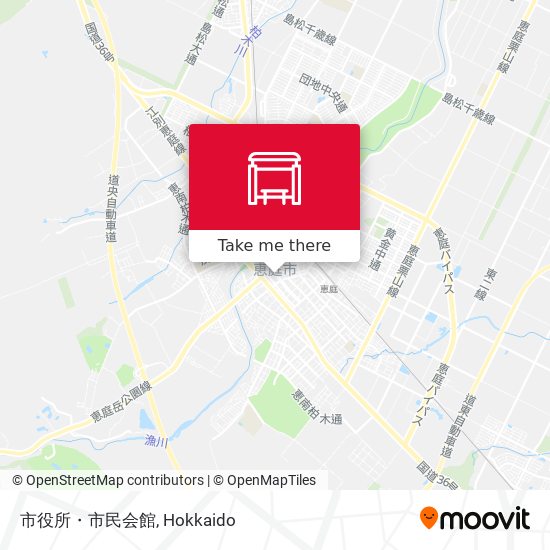 市役所・市民会館 map
