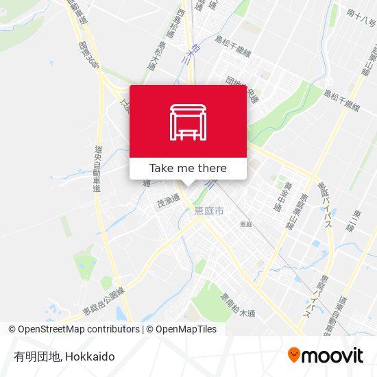 有明団地 map