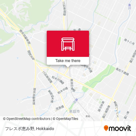 フレスポ恵み野 map