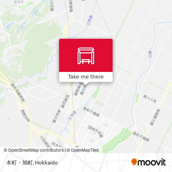本町・旭町 map
