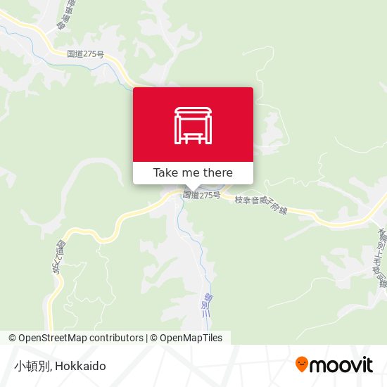 小頓別 map