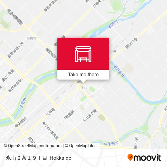 永山２条１９丁目 map