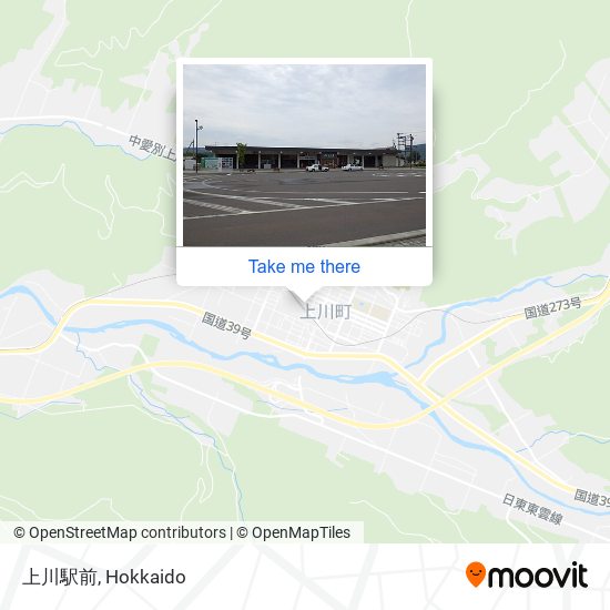 上川駅前 map