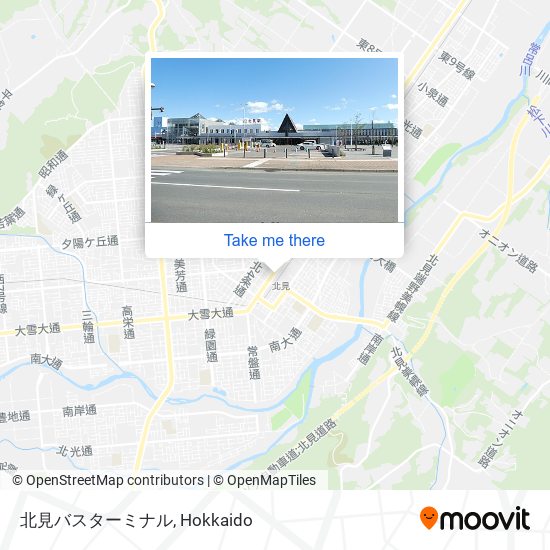 北見バスターミナル map