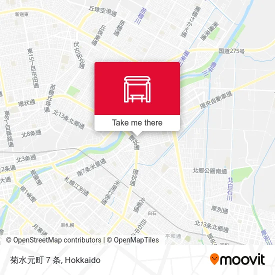 菊水元町７条 map