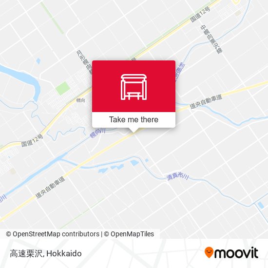 高速栗沢 map