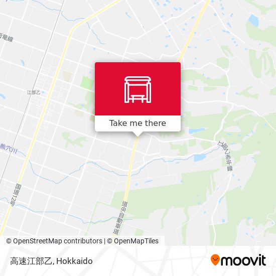 高速江部乙 map