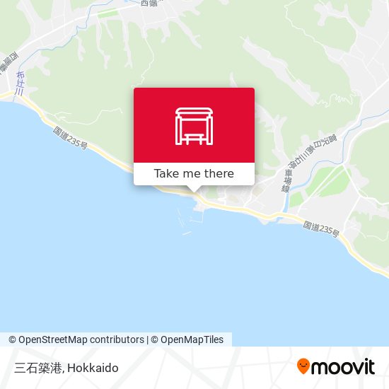 三石築港 map