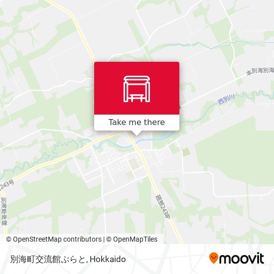 別海町交流館ぷらと map