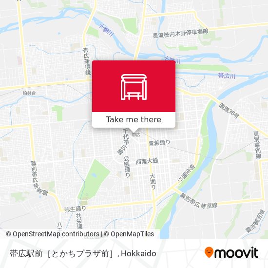 帯広駅前［とかちプラザ前］ map