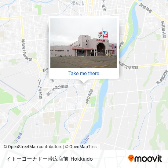 イトーヨーカドー帯広店前 map