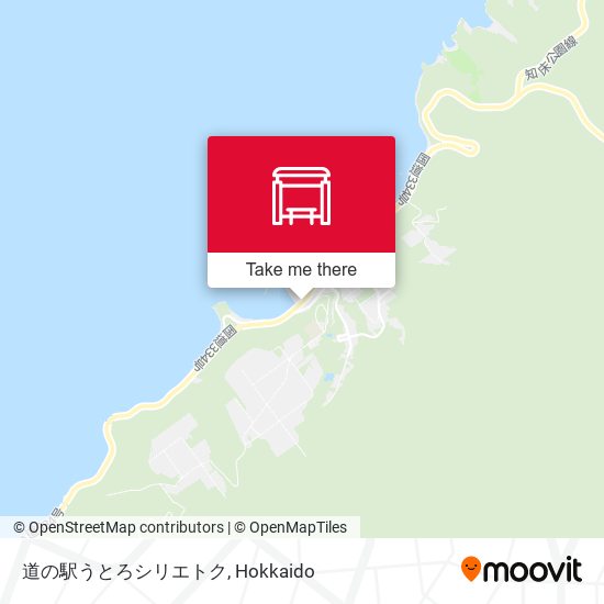 道の駅うとろシリエトク map