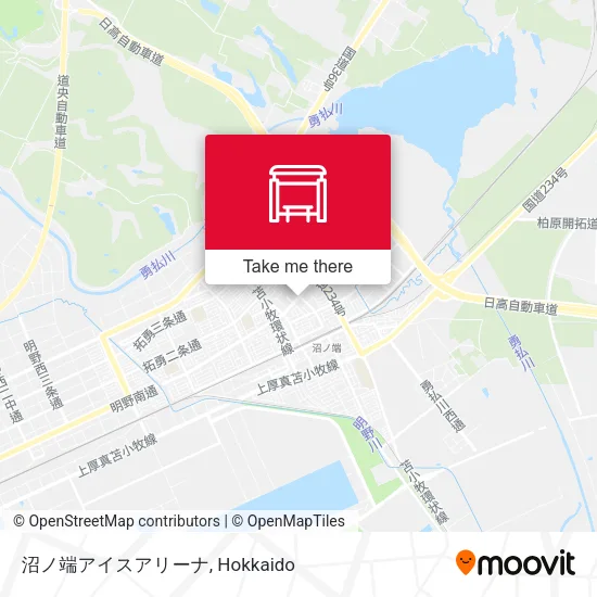 沼ノ端アイスアリーナ map