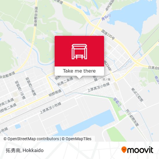 拓勇南 map