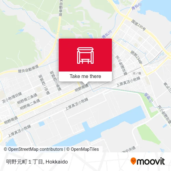明野元町１丁目 map