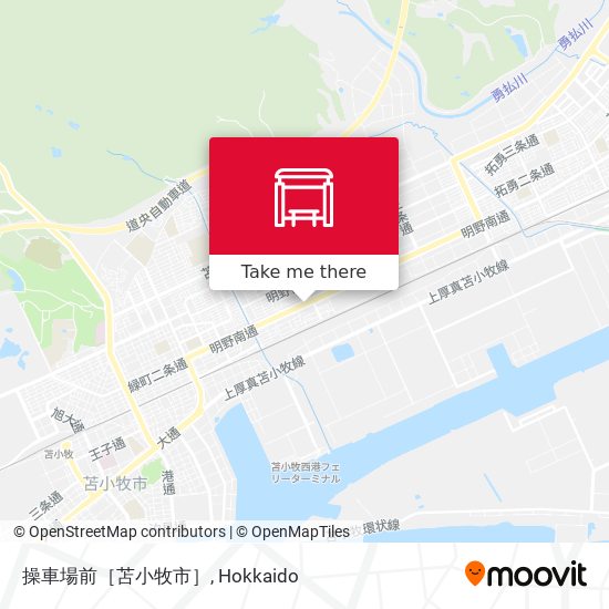 操車場前［苫小牧市］ map