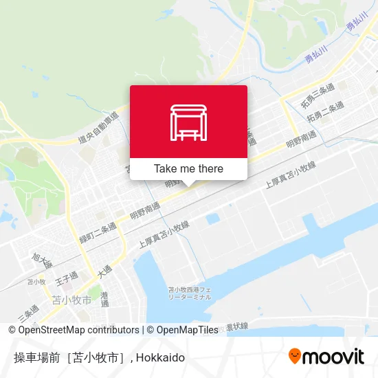 操車場前［苫小牧市］ map