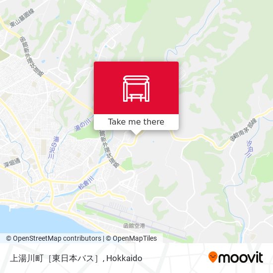 上湯川町［東日本バス］ map