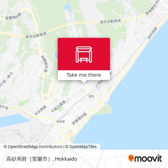 高砂局前［室蘭市］ map