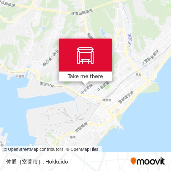 仲通［室蘭市］ map