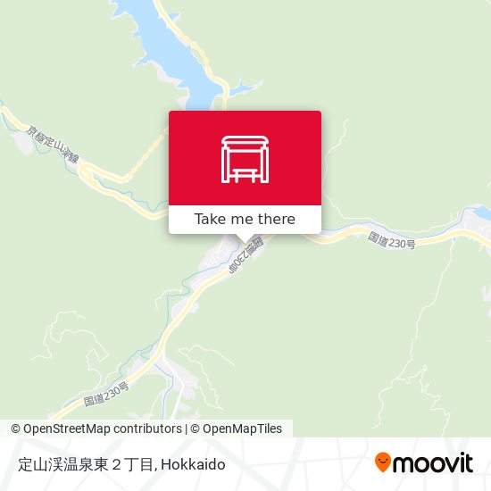 定山渓温泉東２丁目 map