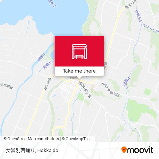女満別西通り map