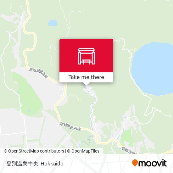 登別温泉中央 map