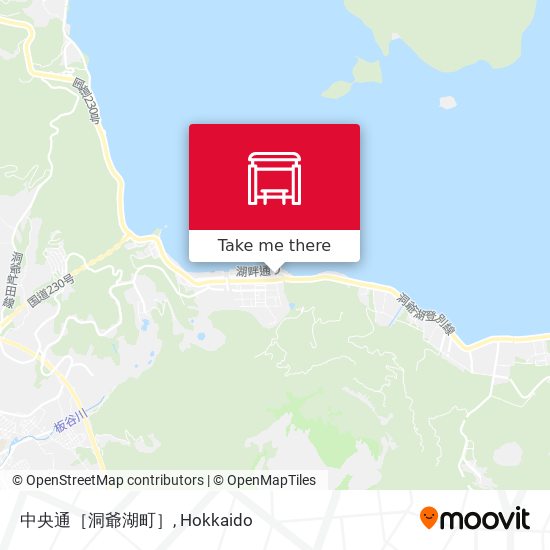 中央通［洞爺湖町］ map
