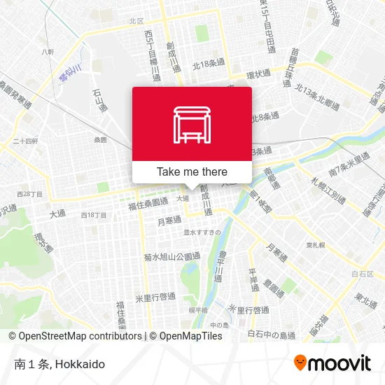 南１条 map