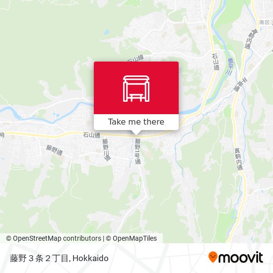 藤野３条２丁目 map