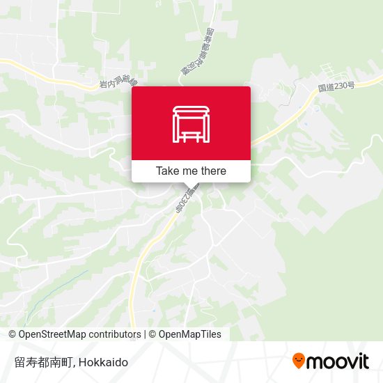 留寿都南町 map