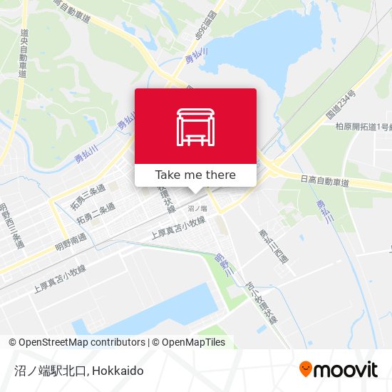 沼ノ端駅北口 map