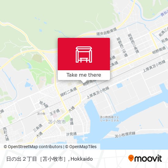 日の出２丁目［苫小牧市］ map