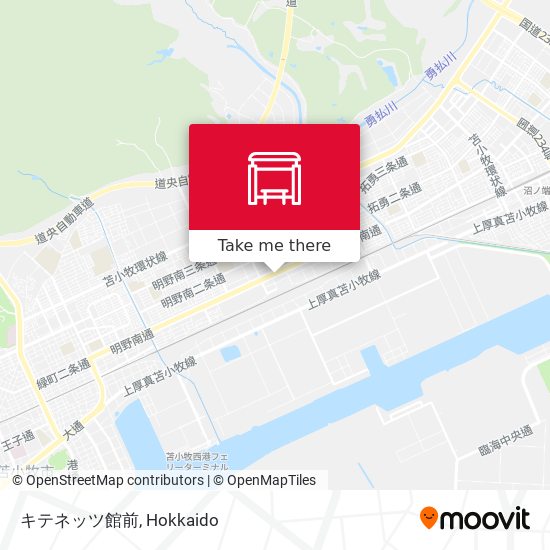 キテネッツ館前 map