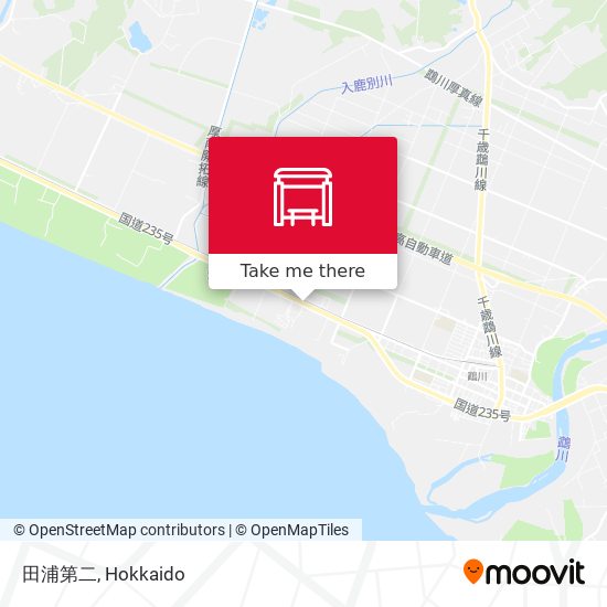 田浦第二 map