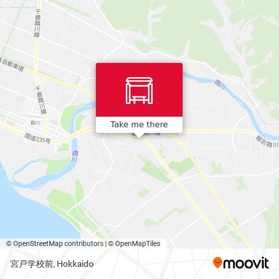 宮戸学校前 map