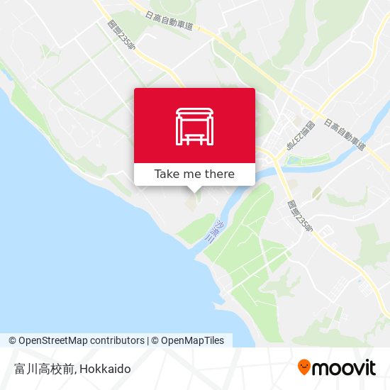 富川高校前 map
